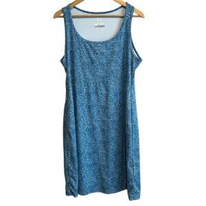Columbia Omni Freeze Zero Dress Blue Speckled L